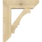 Ekena Millwork Balboa Slat Rough Sawn Bracket w/ Offset Brace, Douglas Fir, 8"W x 26"D x 30"H BKT0806X26X30BOA06RDF - alternate 4